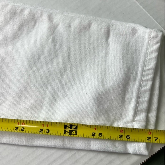 Pistola High Waisted White Jeans Size 28 Jennifer Skinny Oslo White - Picture 9 of 12